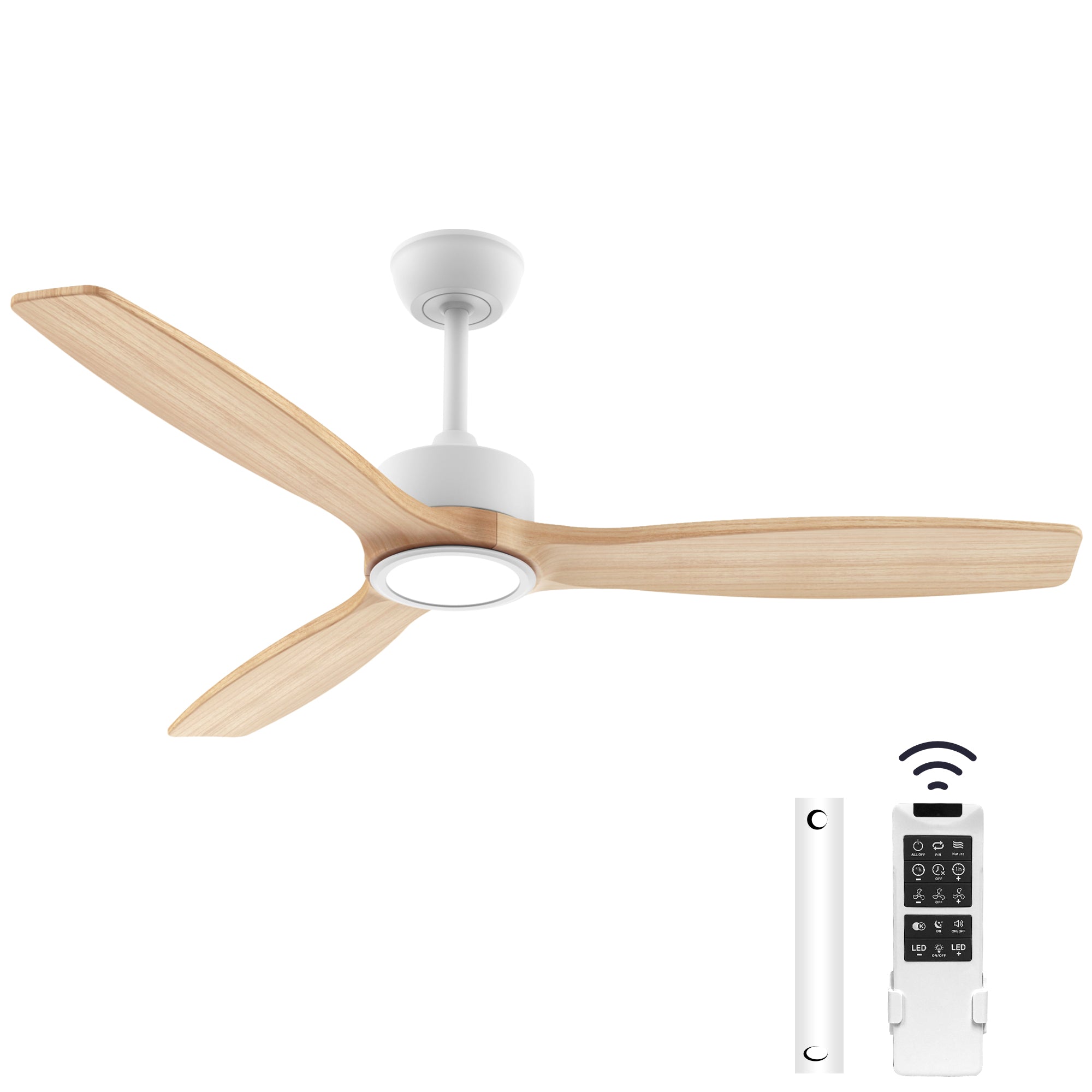 YL2010-52-3WY  52" Ceiling Fans with Lights Remote