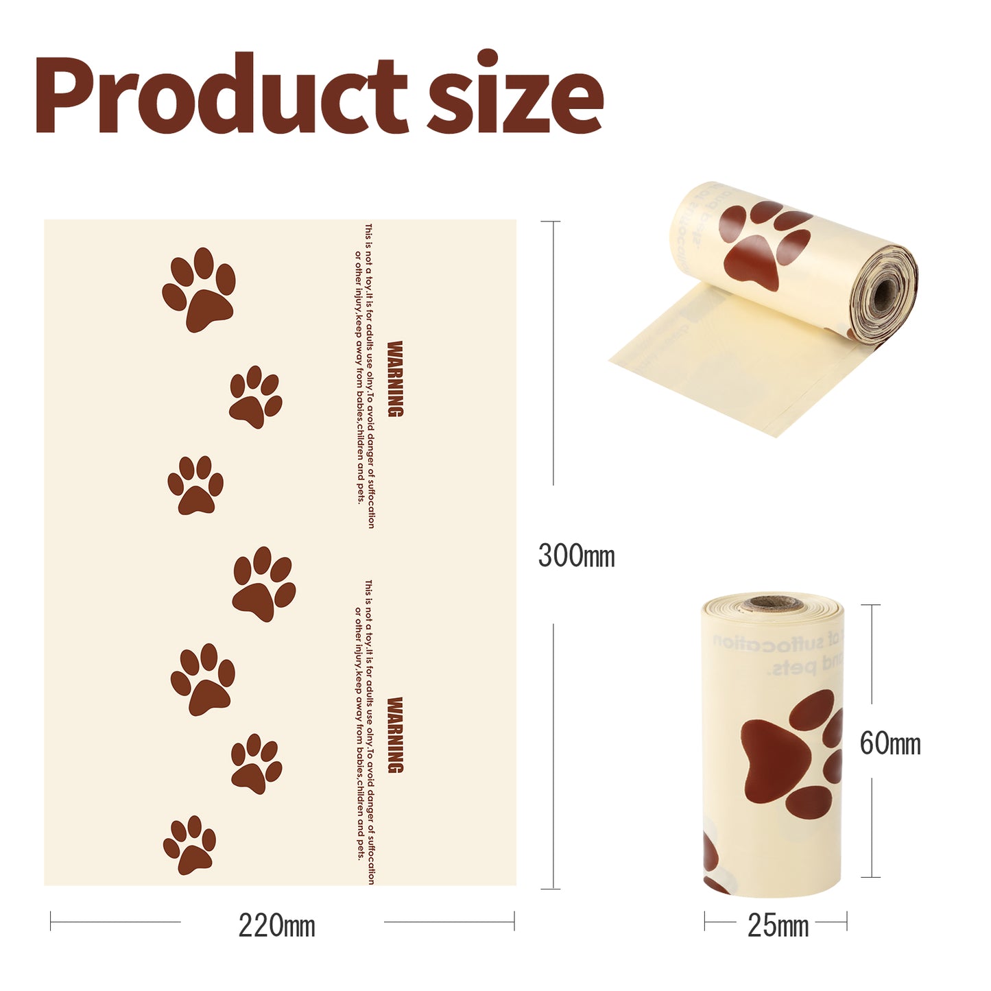 Peterest Dog Poop Bags