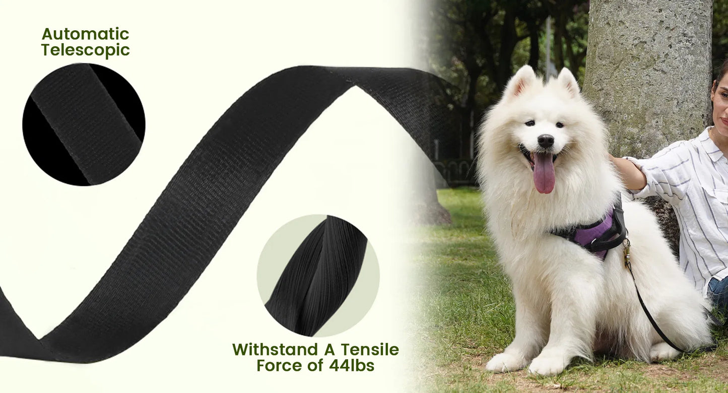 Hybrid Leash Retractable Dog Leash & Pooper Scooper