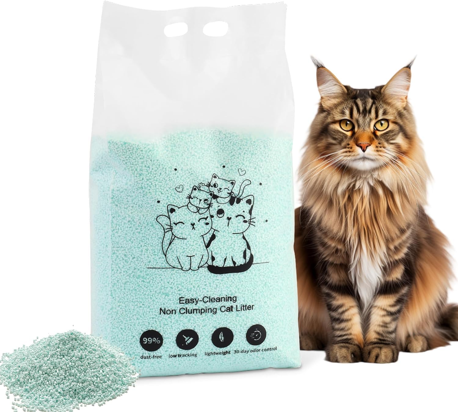 Peterest Premium Cat Litter * 2-pack (2-Month Usage)